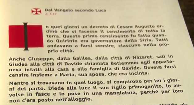 Vangelo di domenica 25 dicembre 2011 – Natale del Signore