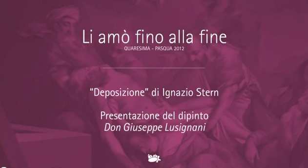 QUARESIMA 2012: presentazione del dipinto