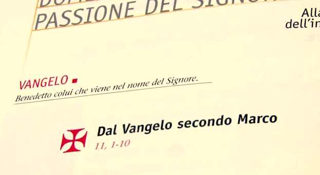 Vangelo di domenica 1 aprile 2012 – Domenica delle Palme