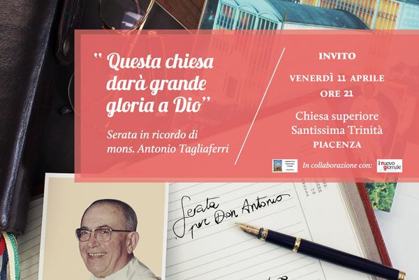Mons. Antonio Tagliaferri: serata in ricordo