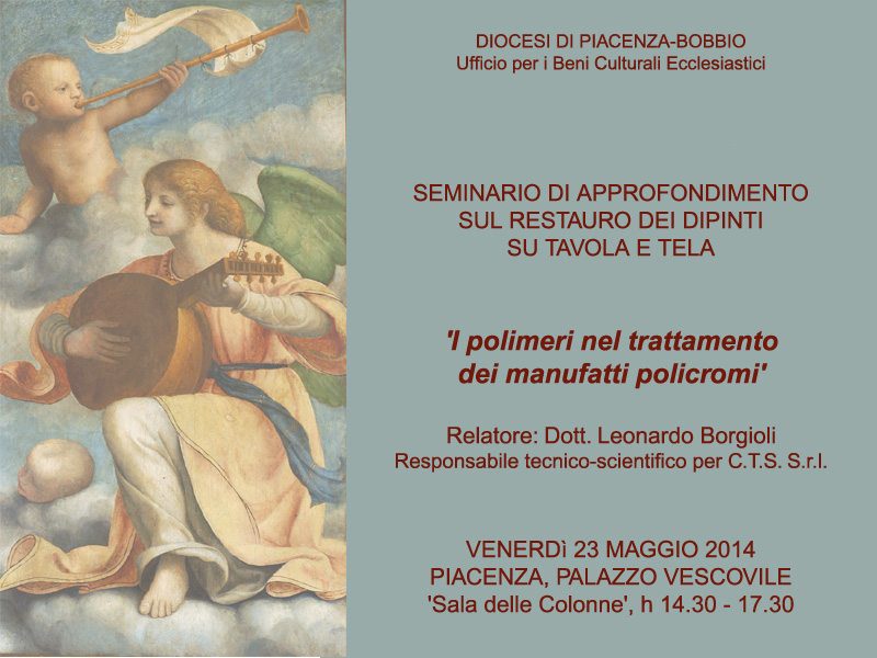 “I polimeri nel trattamento dei manufatti policromi”: seminario di approfondimento