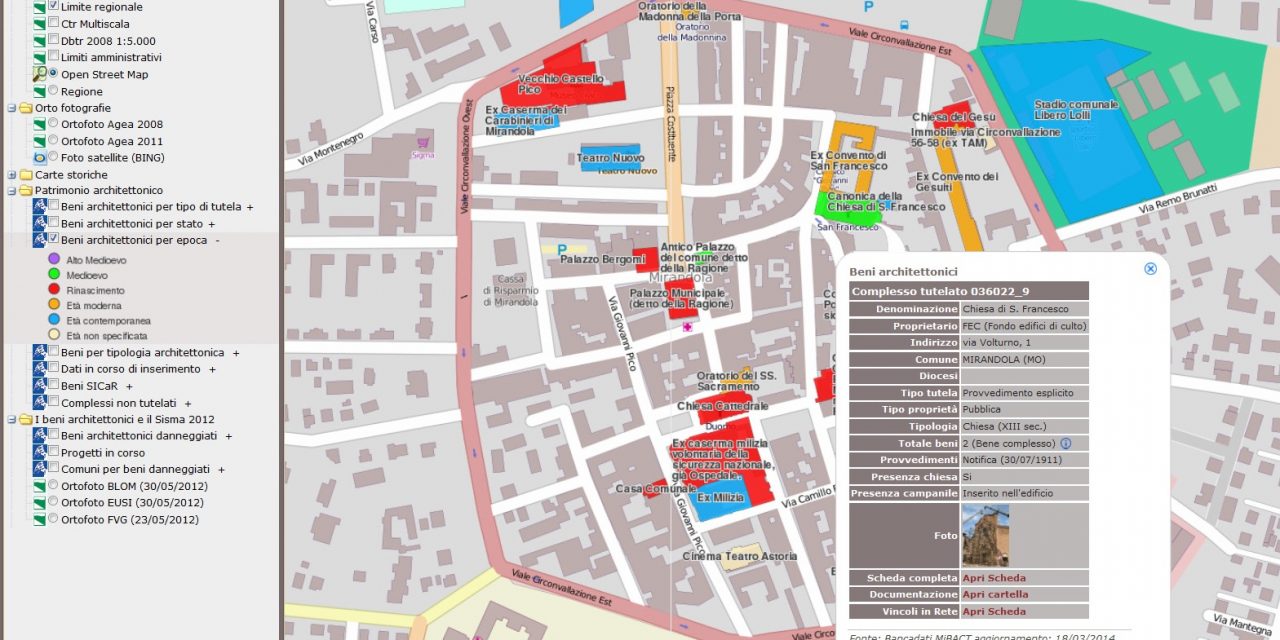 Banca dati del patrimonio culturale emiliano-romagnolo