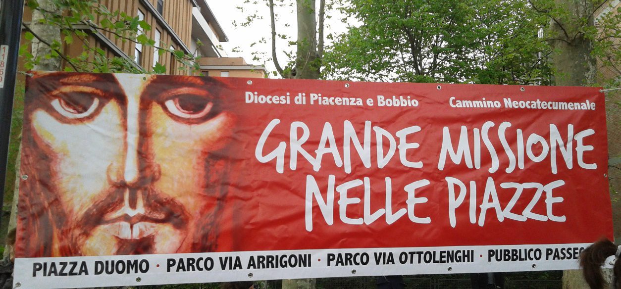 Cammino neocatecumenale: missione nelle piazze