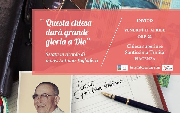 Mons. Antonio Tagliaferri: serata in ricordo