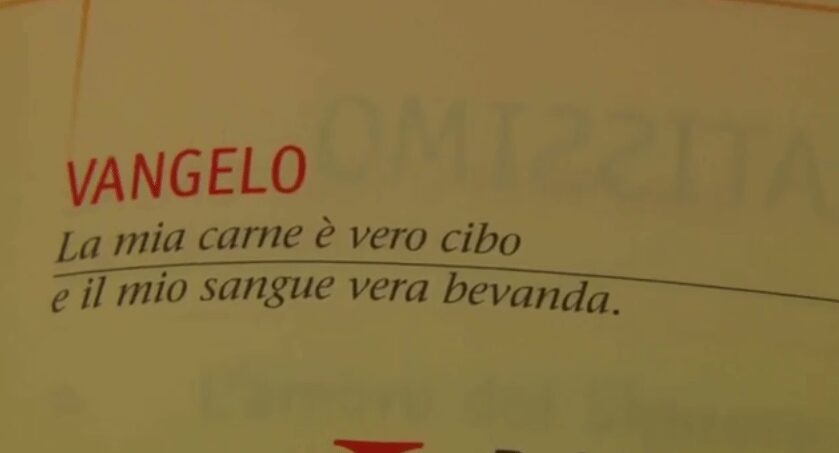 Vangelo di domenica 22 giugno 2014 – Corpus Domini