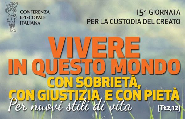 15ª Giornata Nazionale per la Custodia del Creato