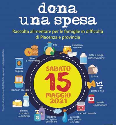«Dona una spesa a chi ha bisogno»